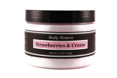 Strawberries & Cream Body Mousse