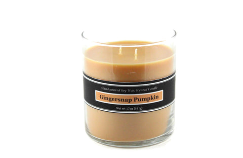 Gingersnap Pumpkin Scented Candle