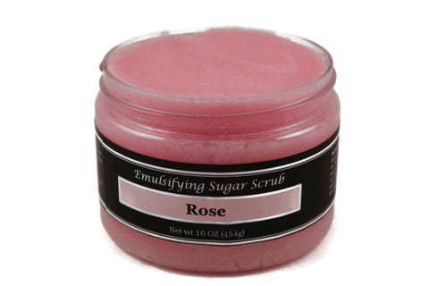 Rose Emulsifying Sugar Scrub