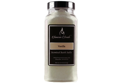 Vanilla Scented Bath Salts